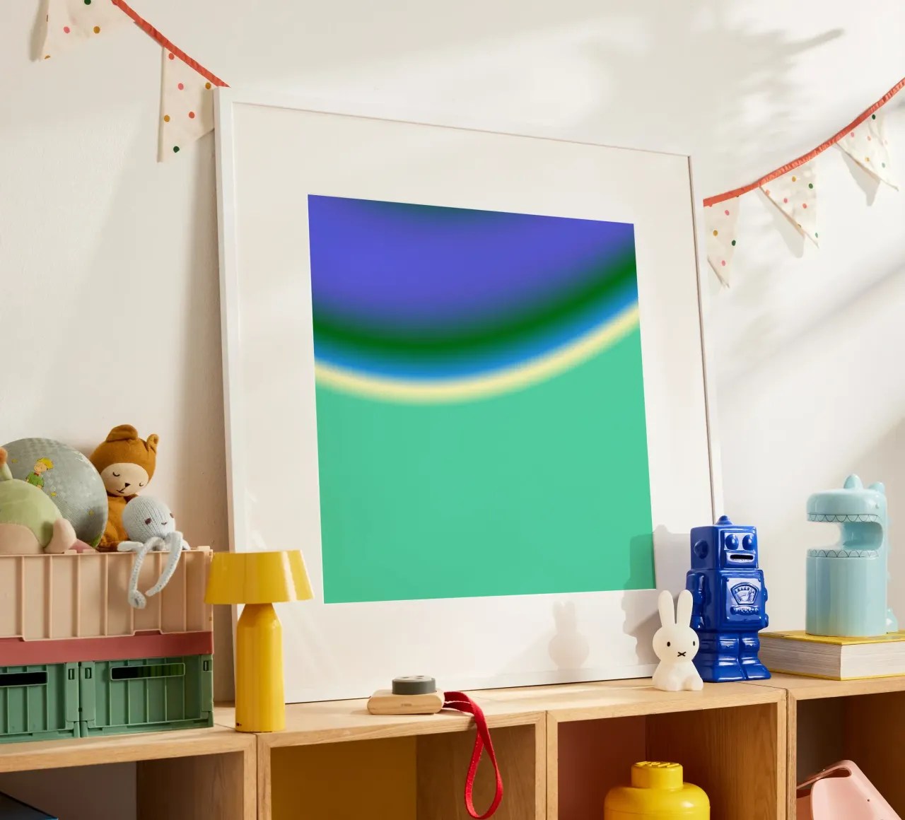 DROP DEAD GORGEOUS poster met aluminium frame van ÂME LIBRE STUDIO 2.0