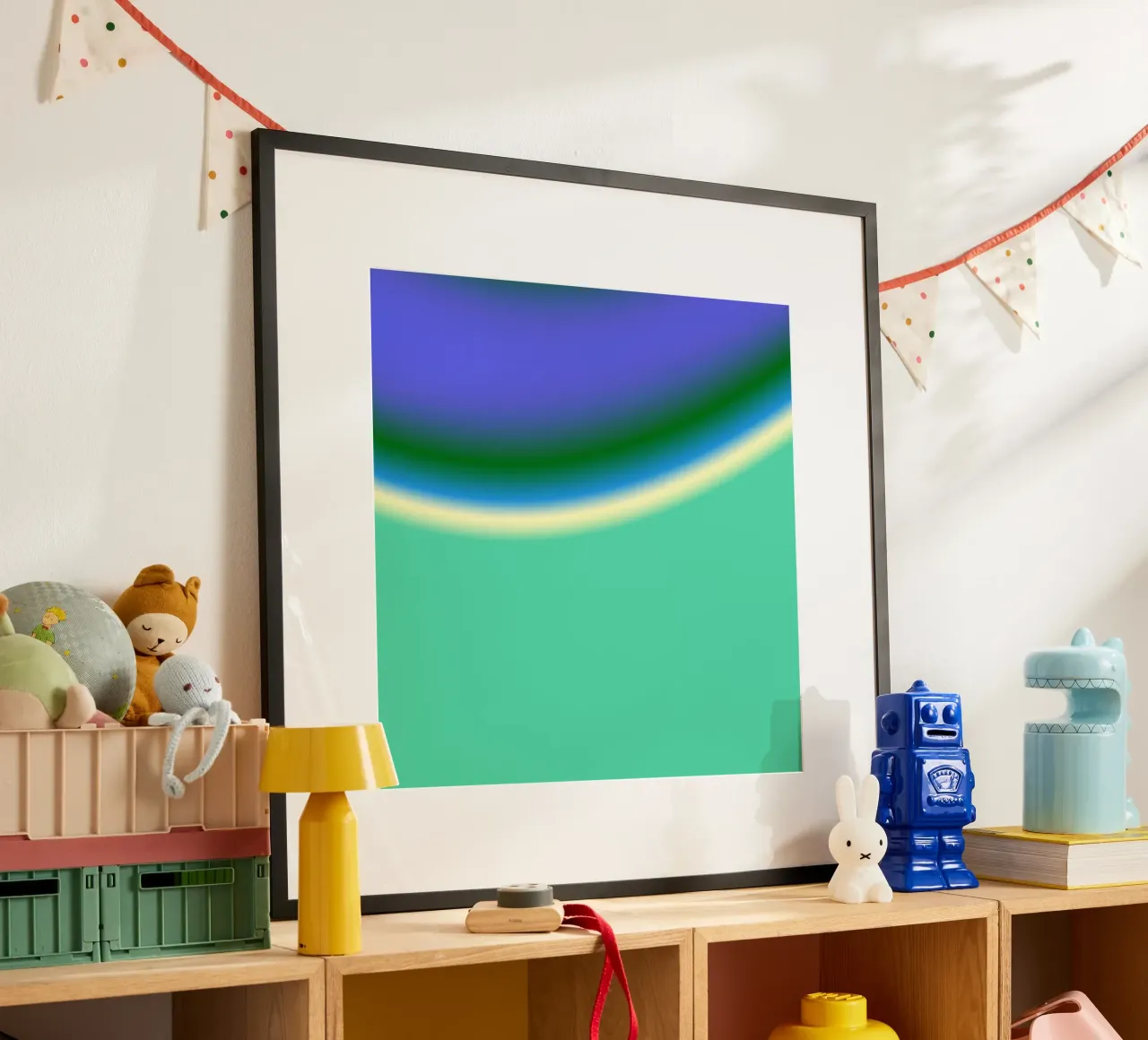 DROP DEAD GORGEOUS poster met aluminium frame van ÂME LIBRE STUDIO 2.0