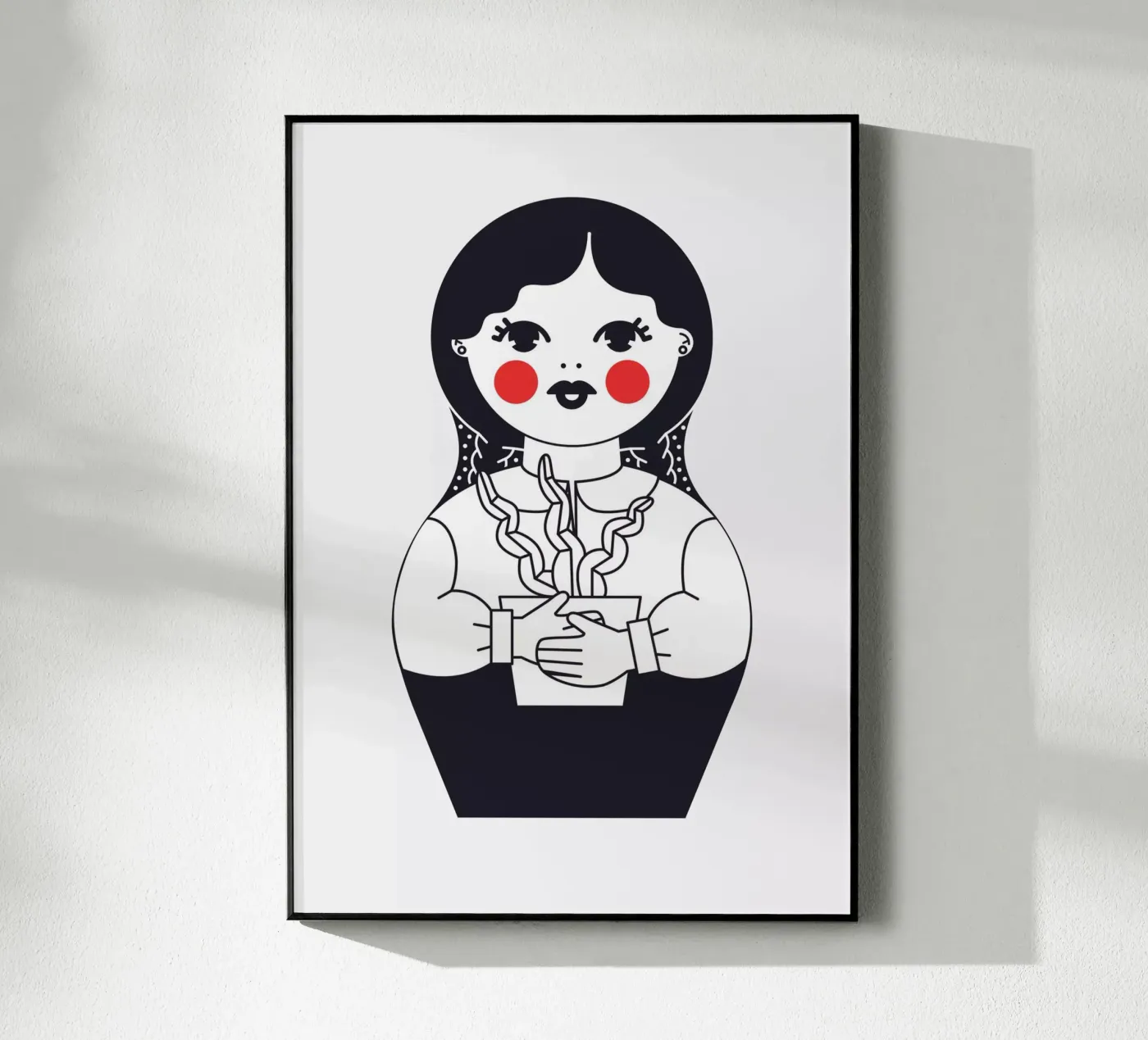 Greta plexiglas de Lidia Blomgren