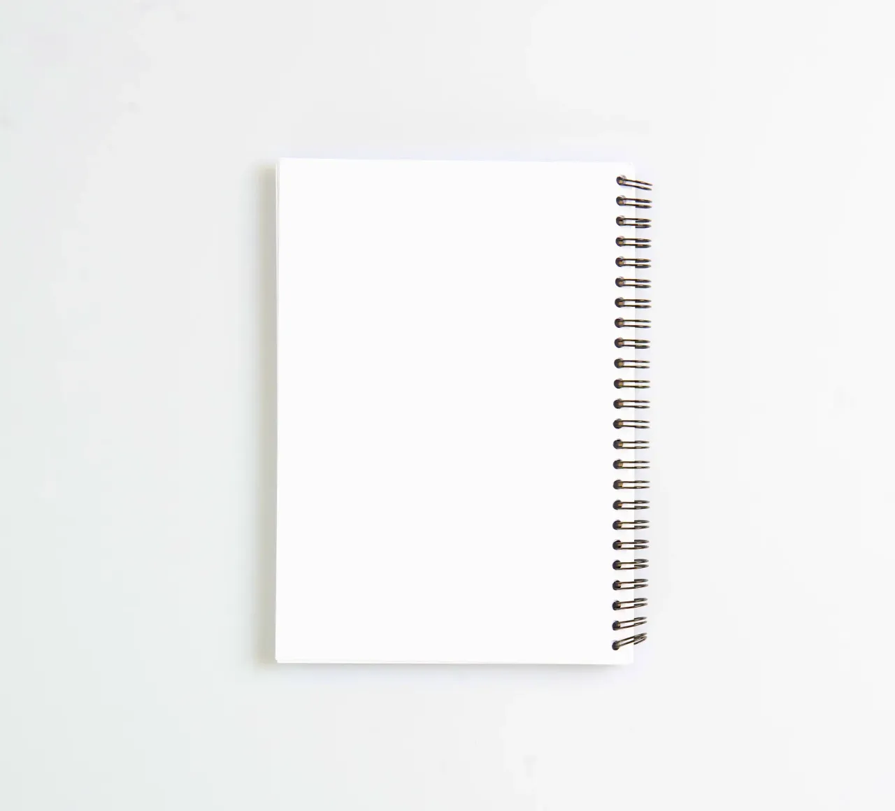 Your desired text in an elegant font, personalisable spiral notebook by RB-Quotes