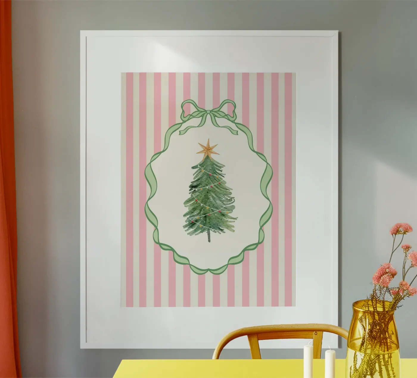 Weihnachtsbaum Poster von IamHomeDesigns