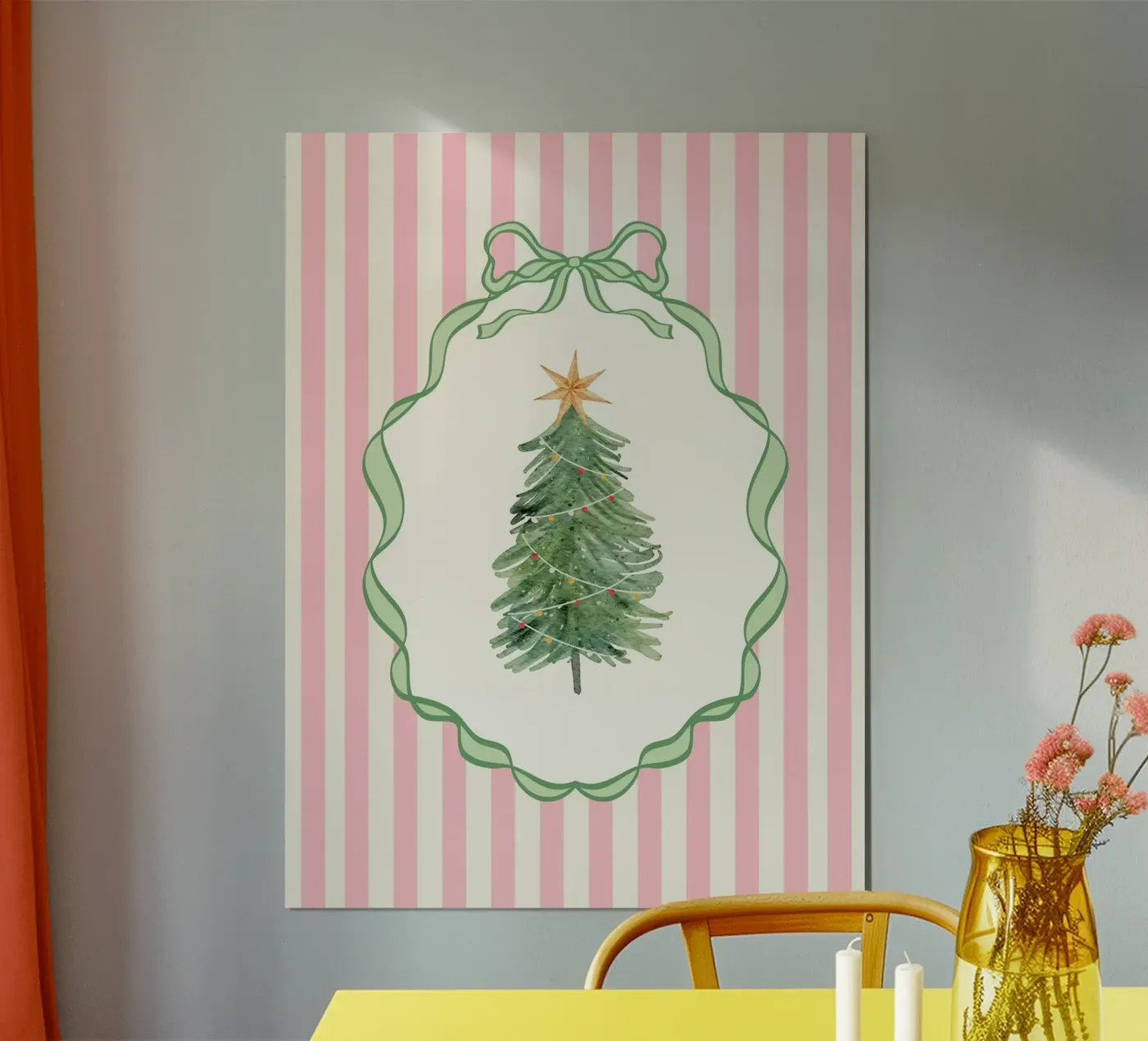 Weihnachtsbaum Poster von IamHomeDesigns