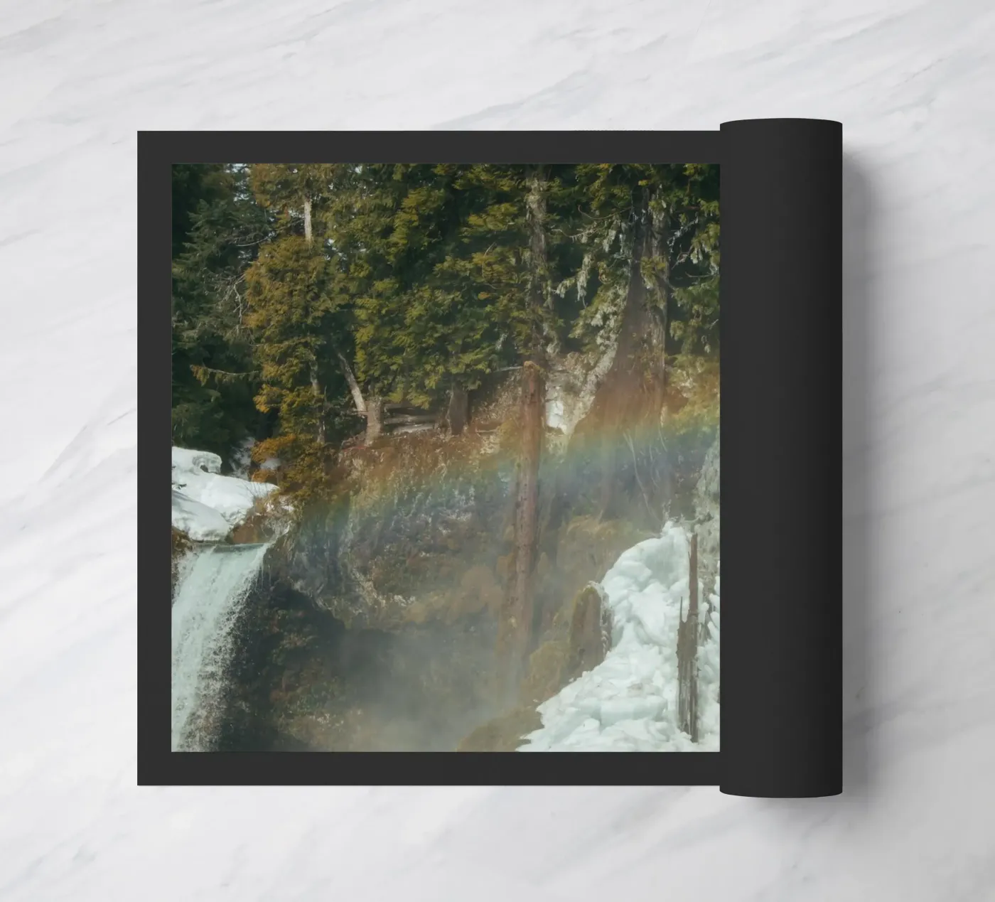 Frozen Rainbow deurmat van wowhannahphotos