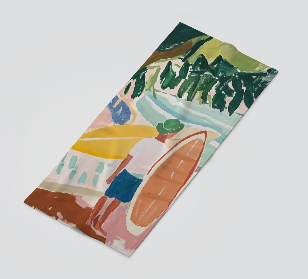 The Surfer's Pause I telo mare da BALIKA HOMES ART