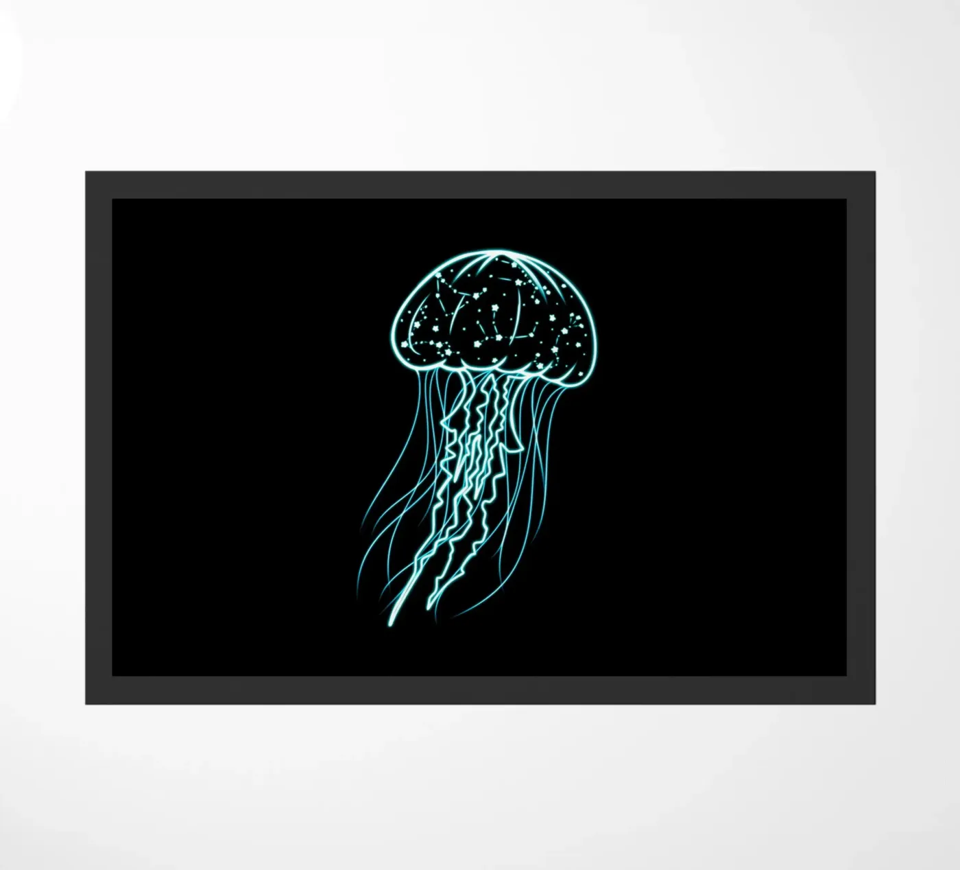 Celestial Jellyfish doormat by Loobs