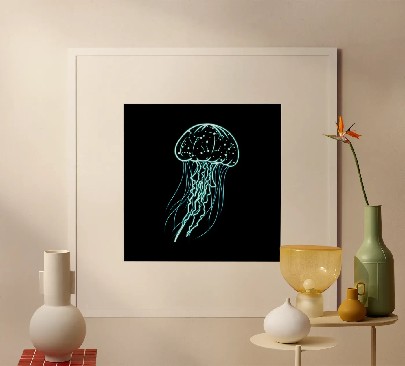 Celestial Jellyfish poster by Loobs
