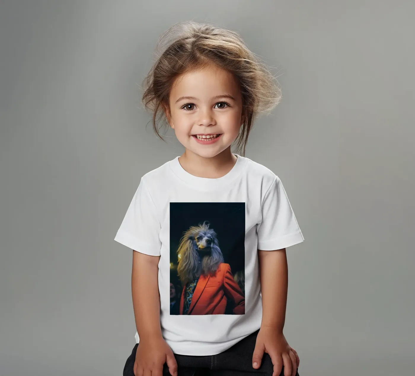Mike t-shirt bambini da Affiches Chien Originales – Dogland