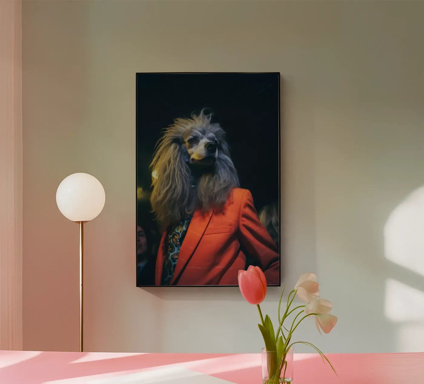 Mike Acryl-Glas von Affiches Chien Originales – Dogland