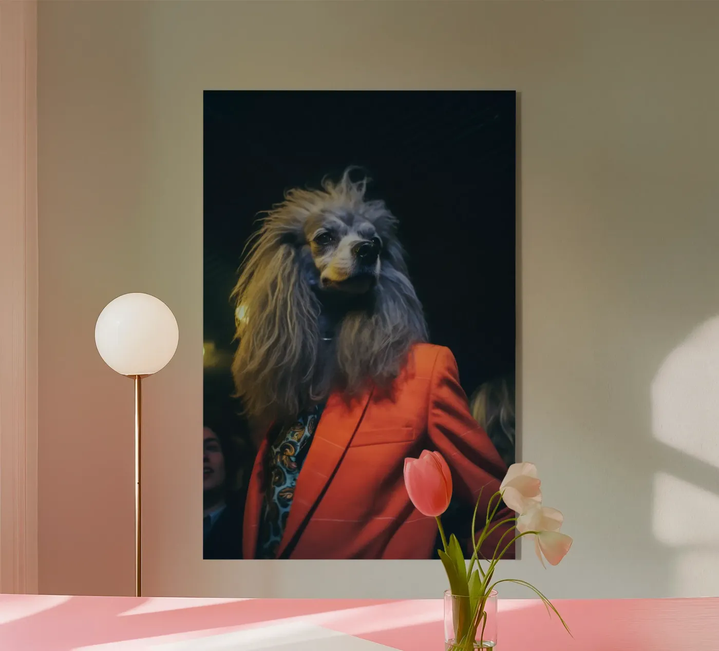 Mike Acryl-Glas von Affiches Chien Originales – Dogland