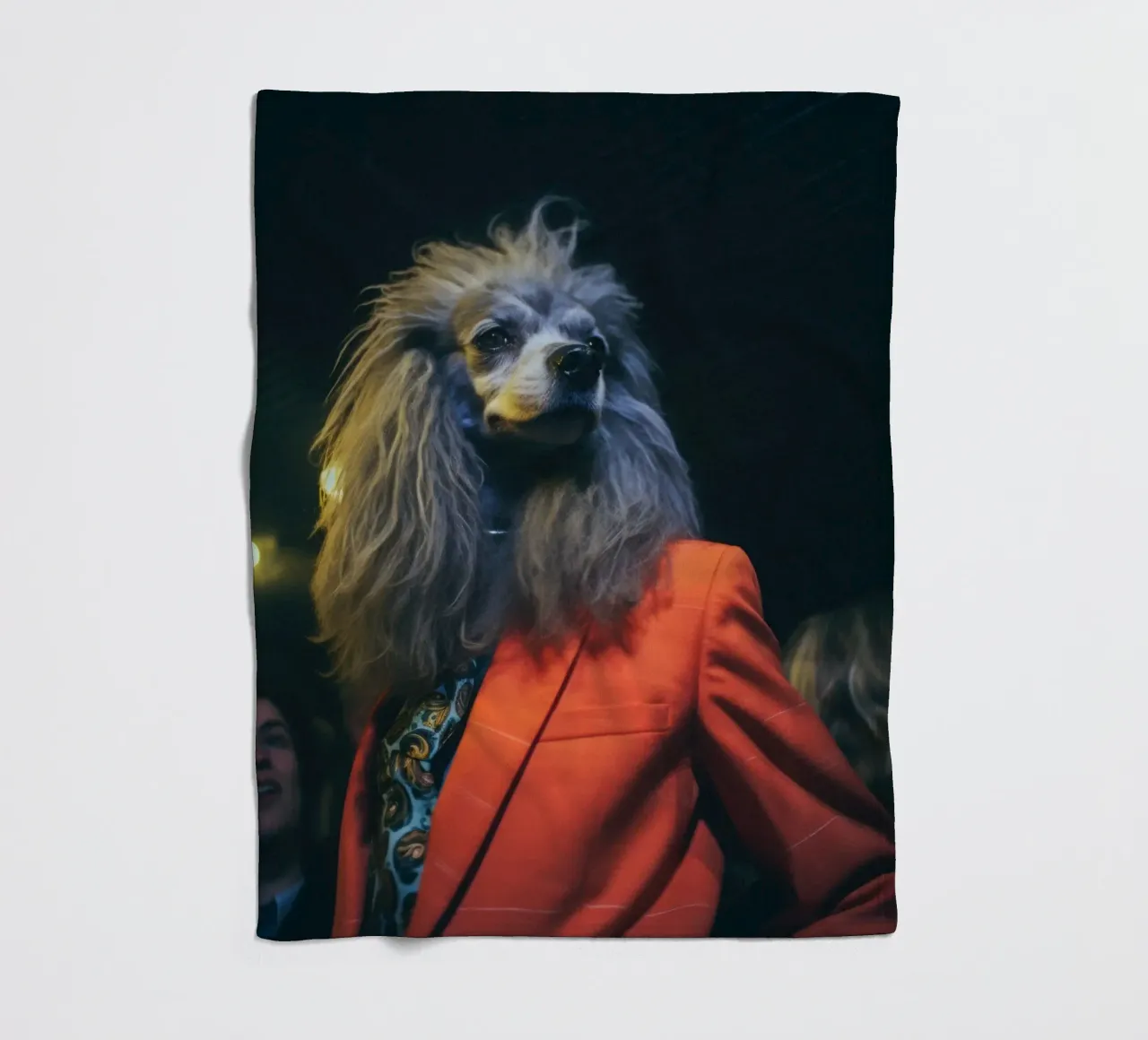Mike coperta in pile da Affiches Chien Originales – Dogland