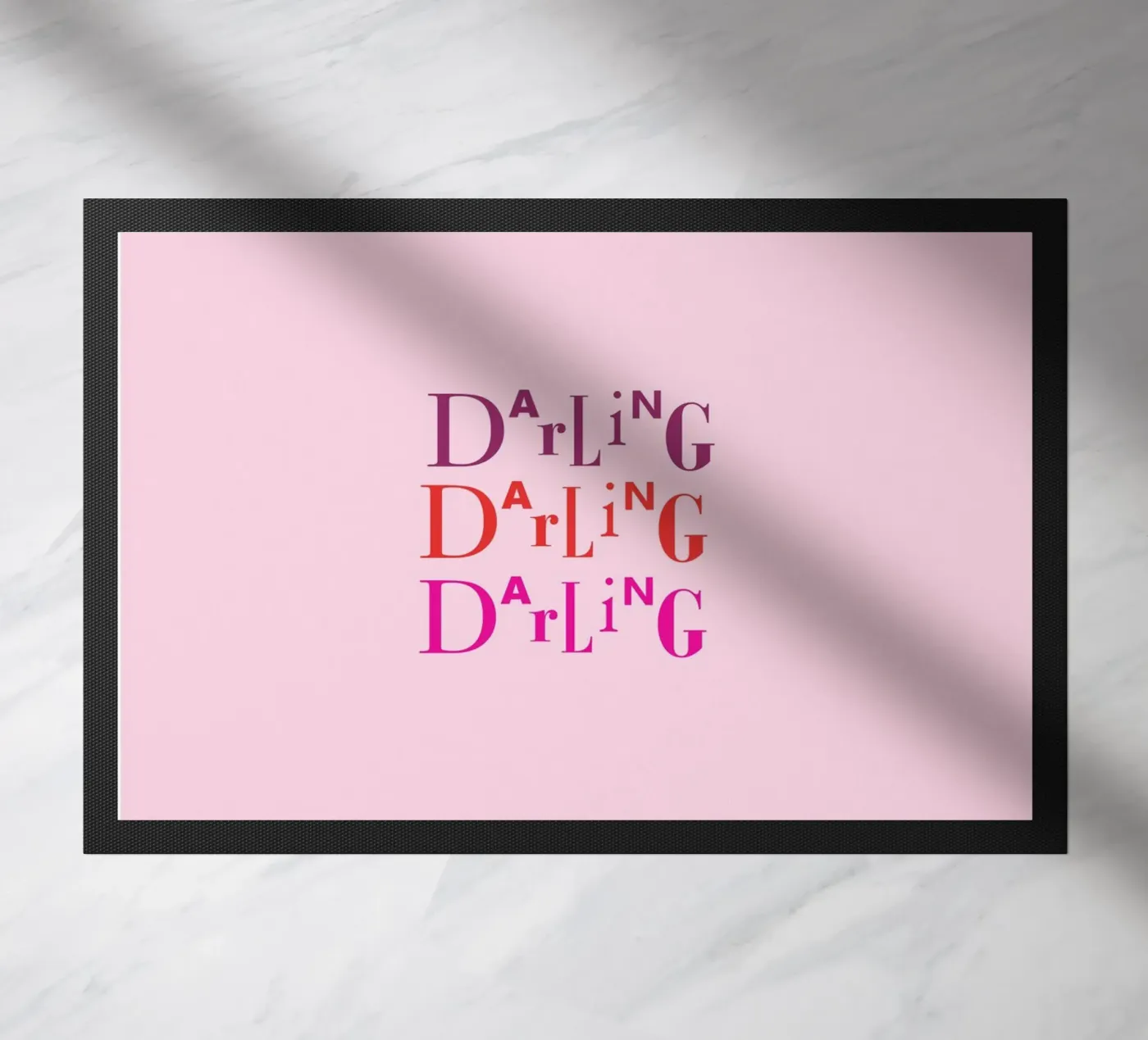 Darling! deurmat van Catherine Aguilar
