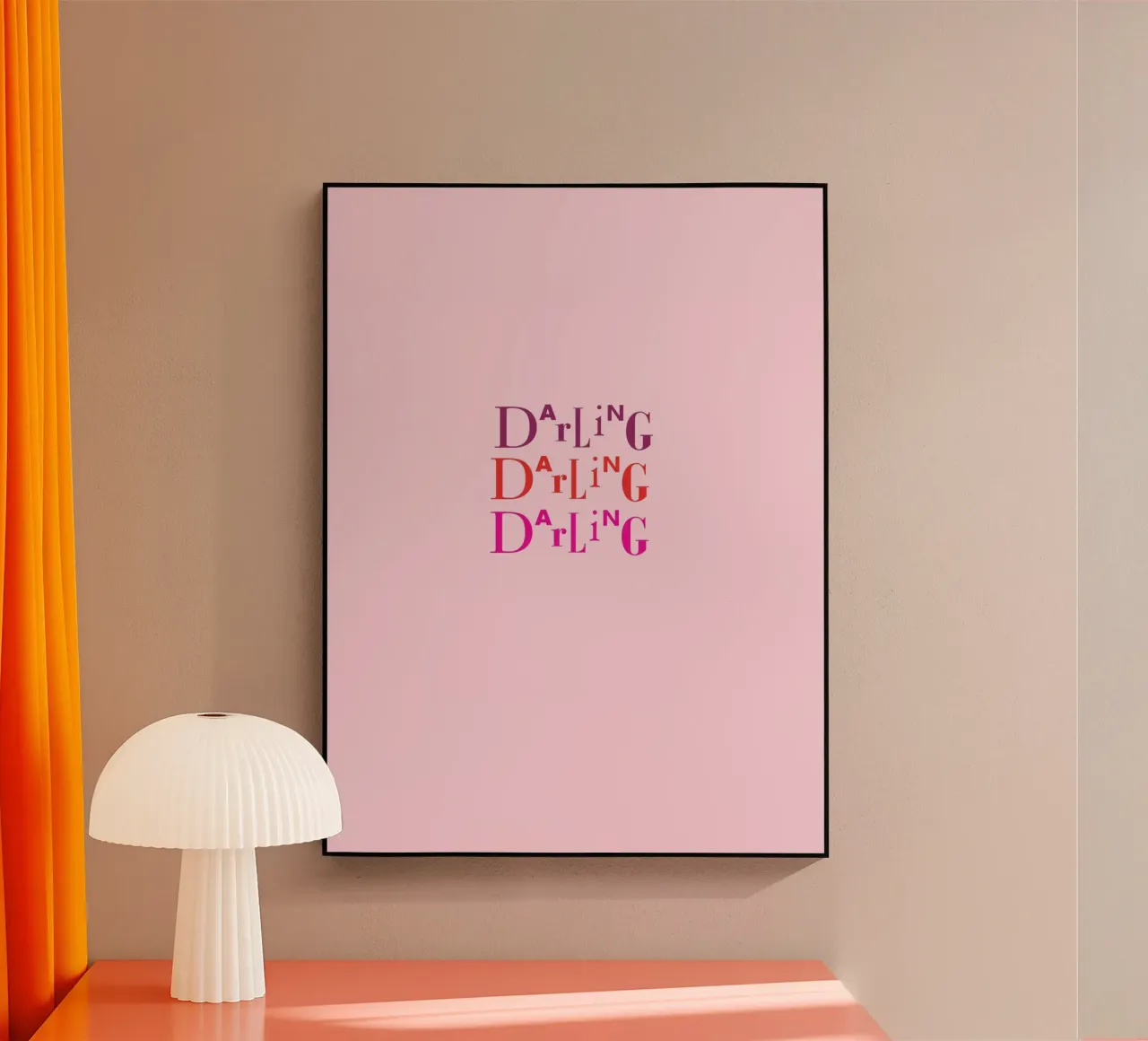 Darling! plexiglass da Catherine Aguilar