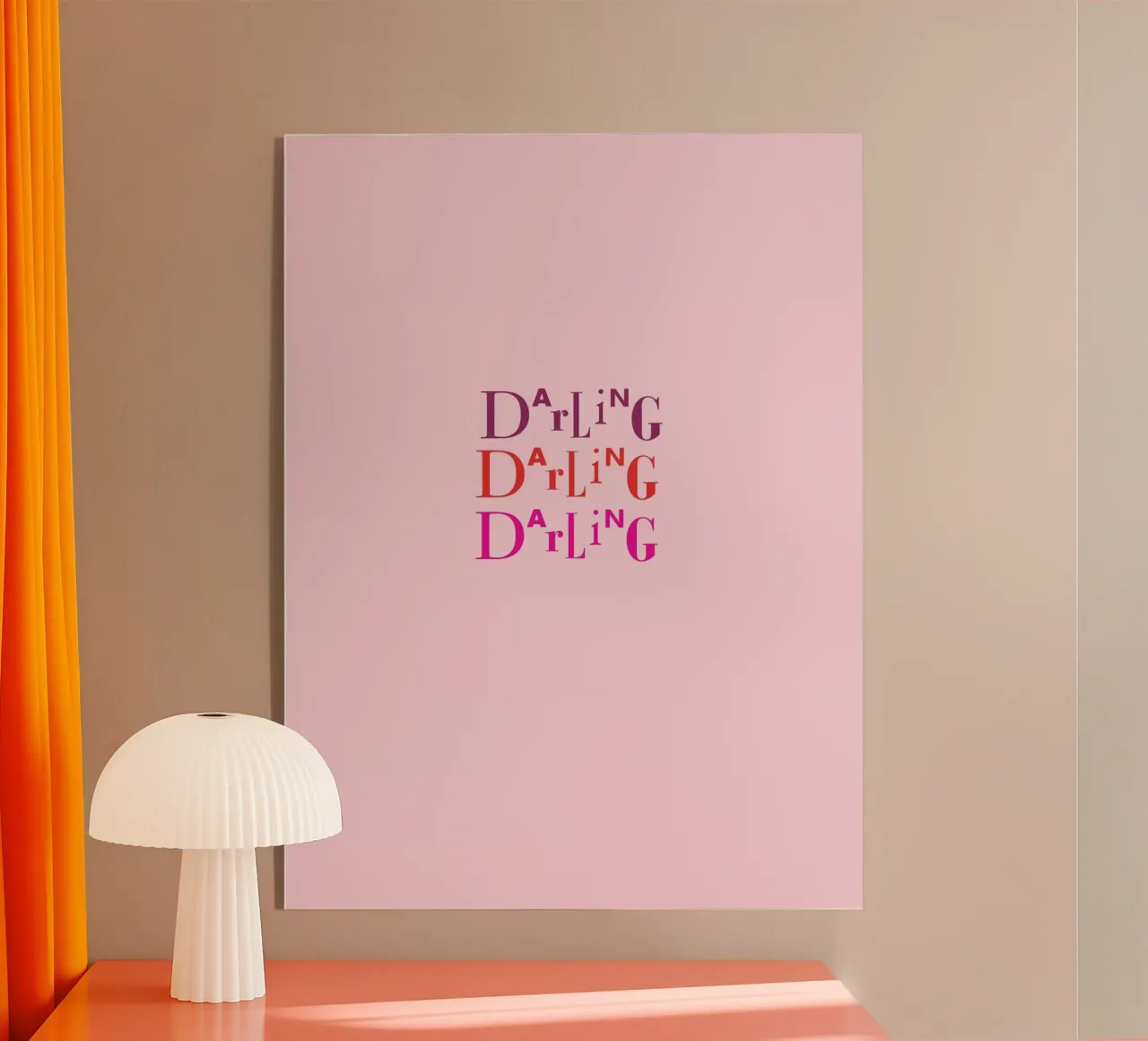 Darling! plexiglass da Catherine Aguilar