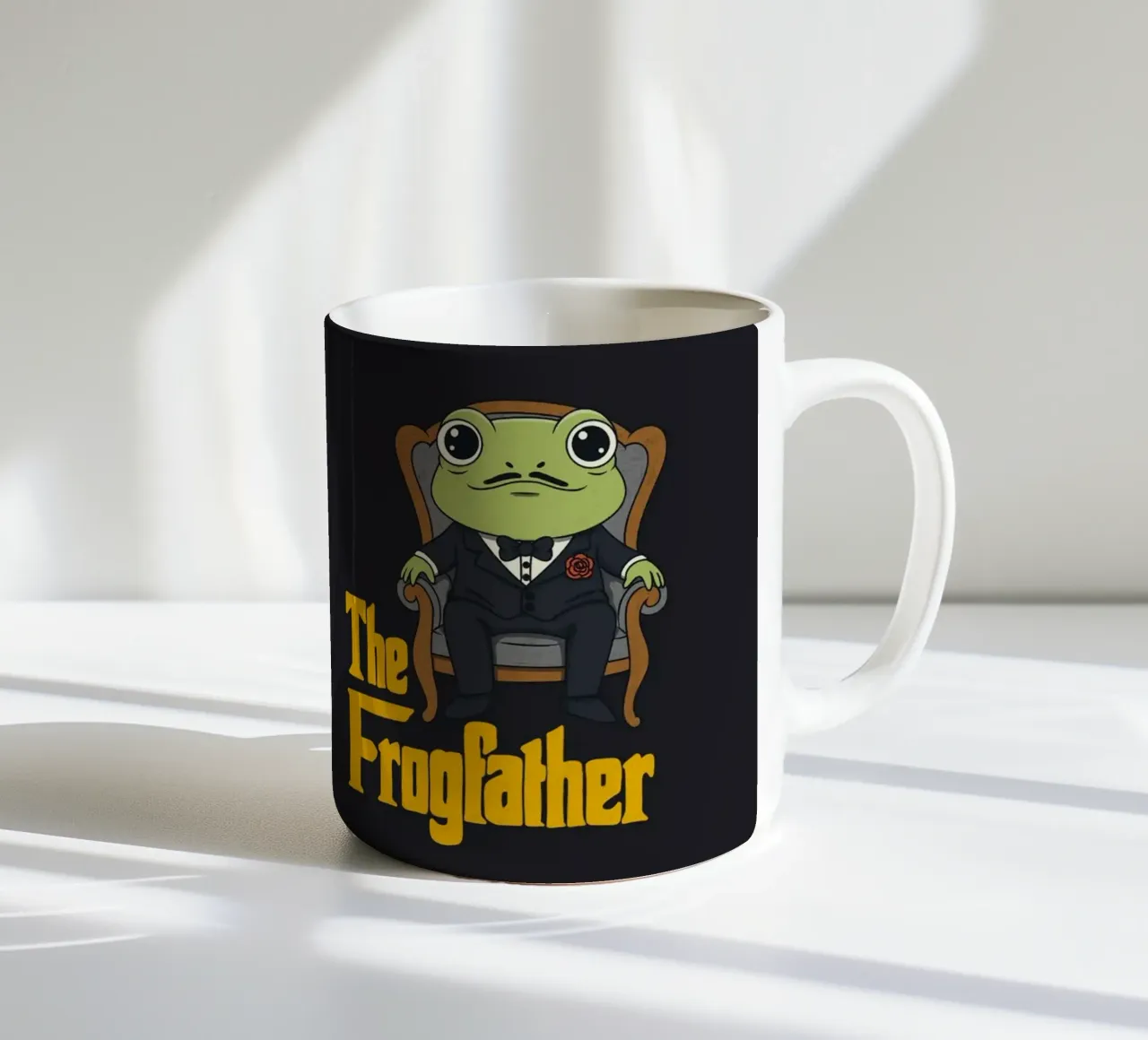 De kikkervader keramische mok van Loobs