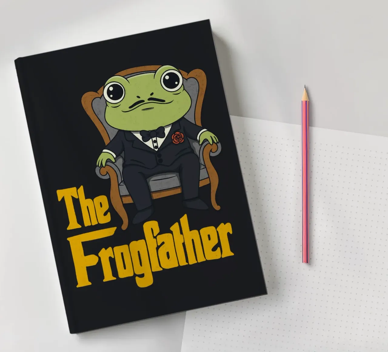 The Frogfather notebook by Loobs
