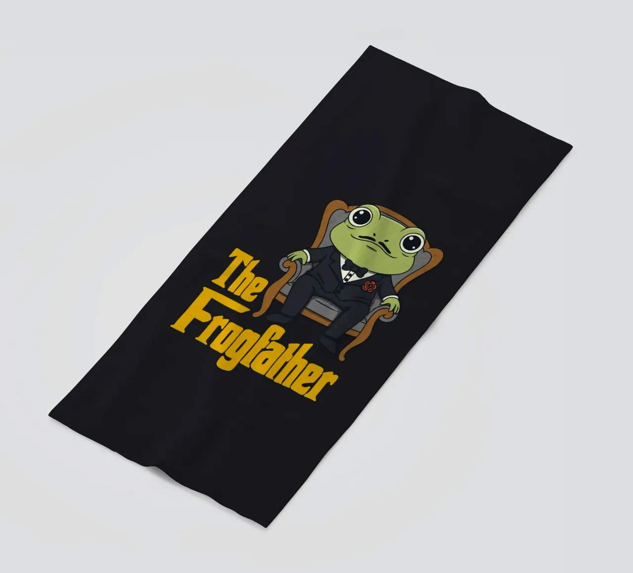 De kikkervader strandhanddoek van Loobs