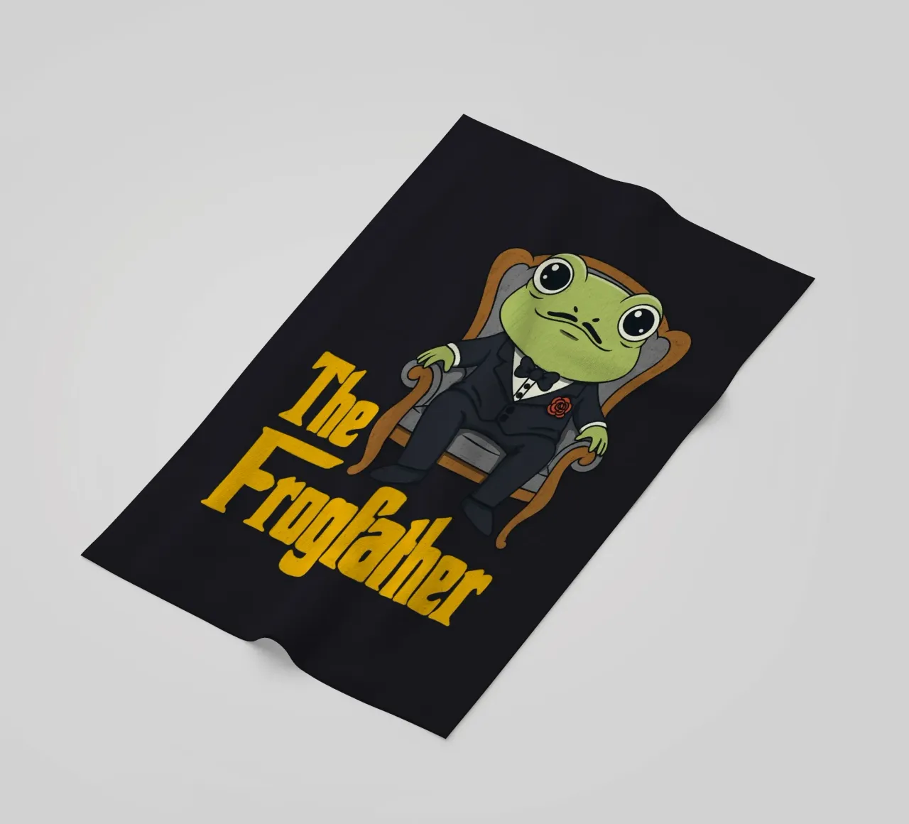 De kikkervader strandhanddoek van Loobs