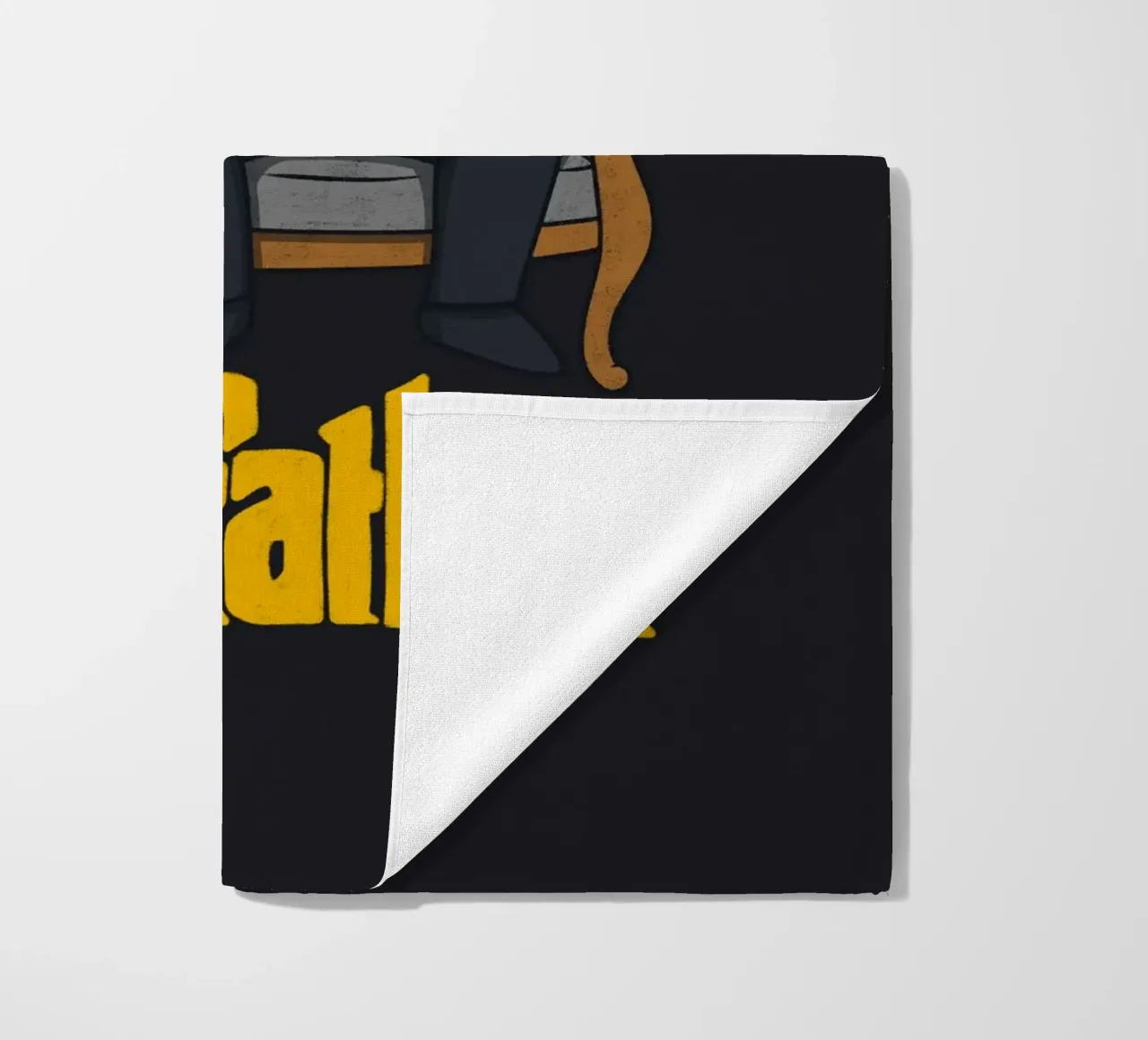 De kikkervader strandhanddoek van Loobs