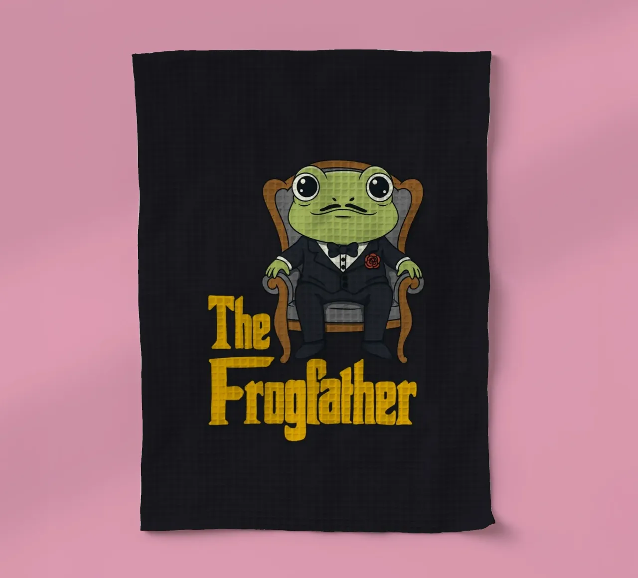 De kikkervader theedoek van Loobs