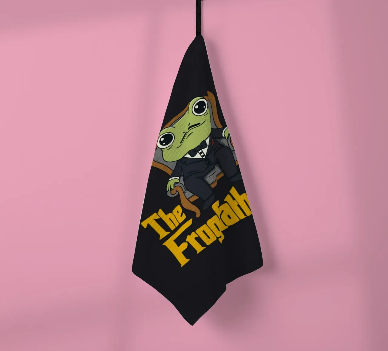 De kikkervader theedoek van Loobs