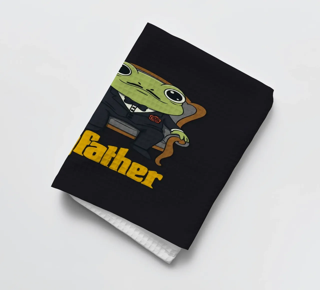 De kikkervader theedoek van Loobs