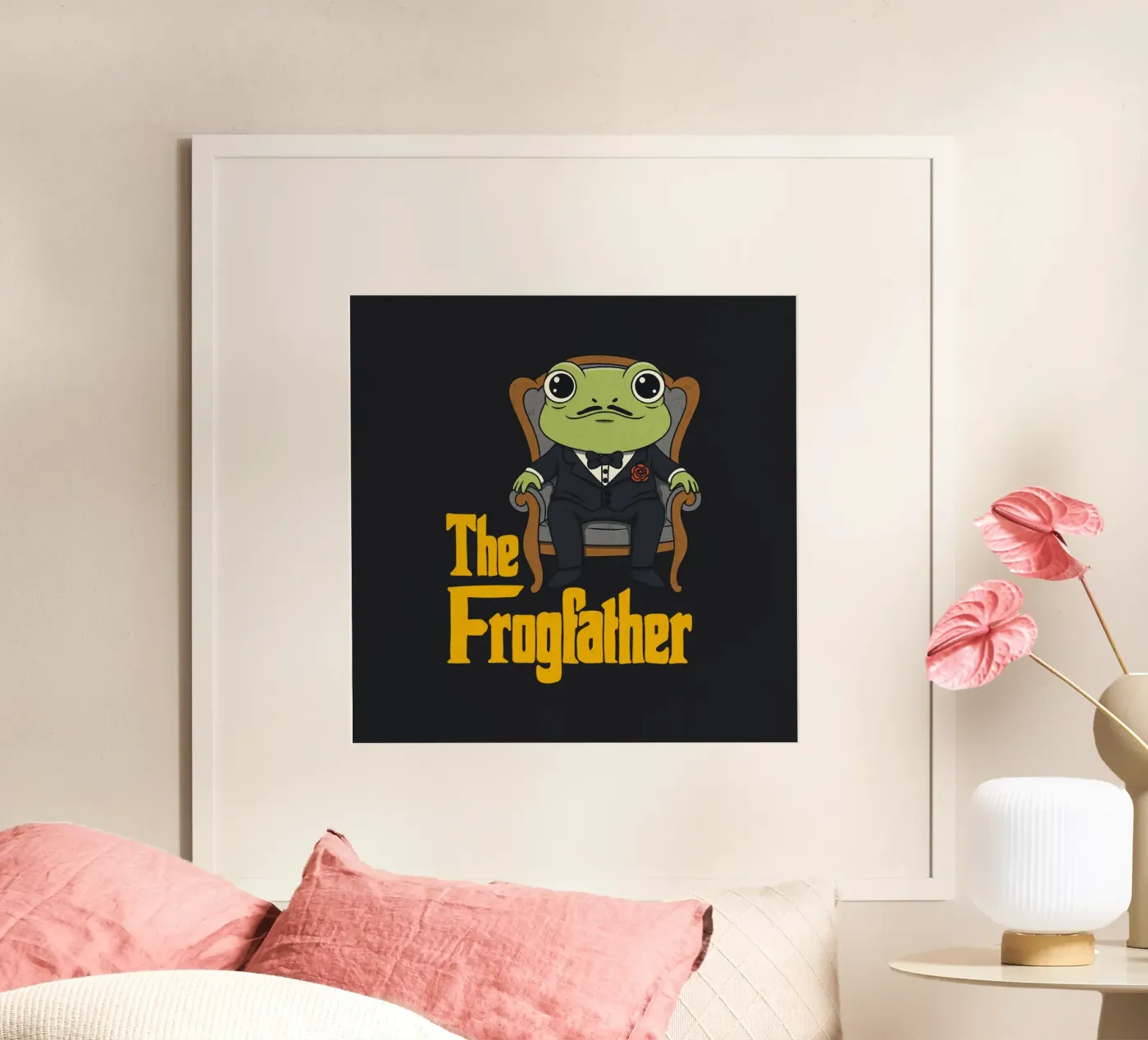 De kikkervader poster van Loobs