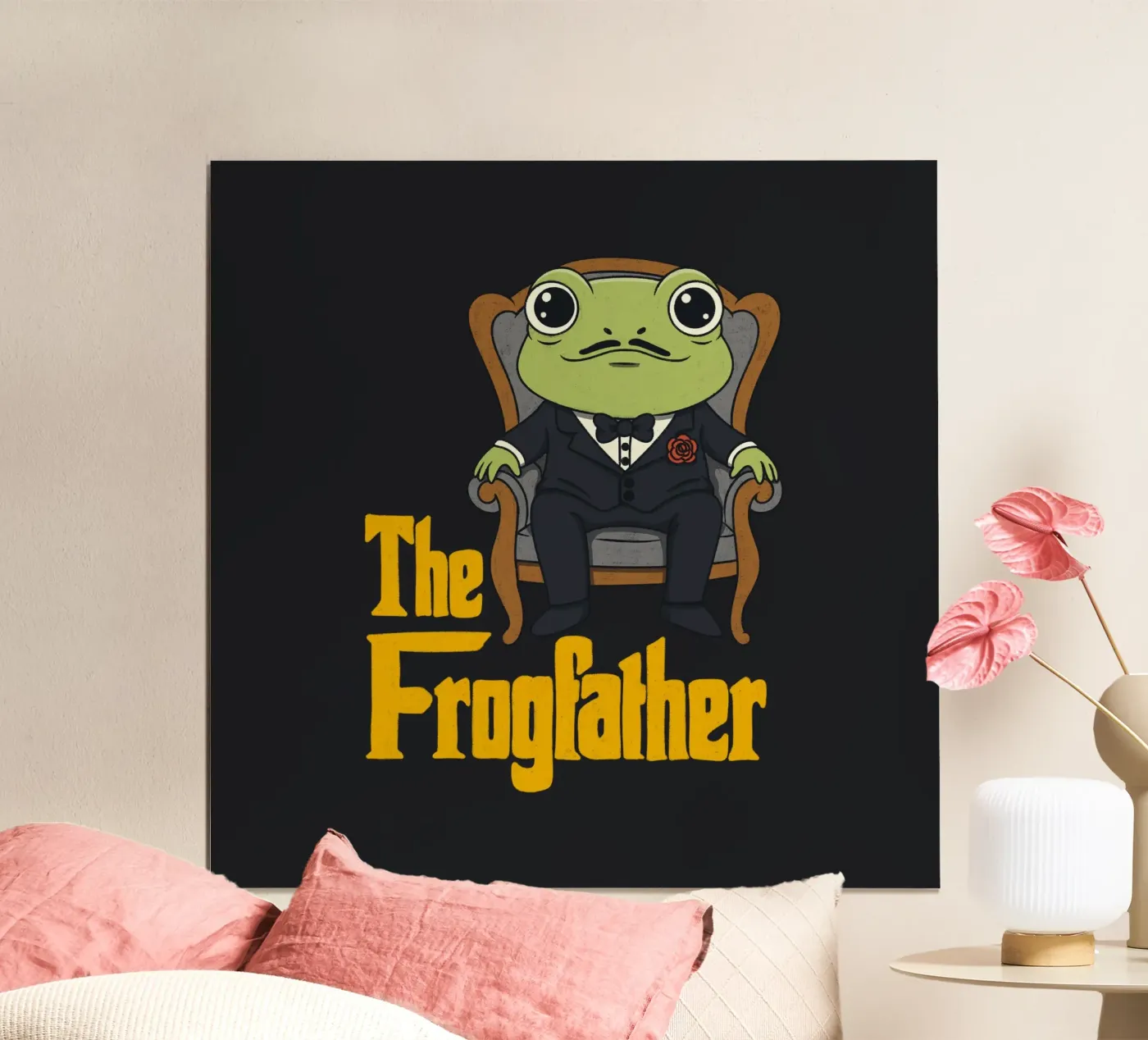 De kikkervader poster van Loobs