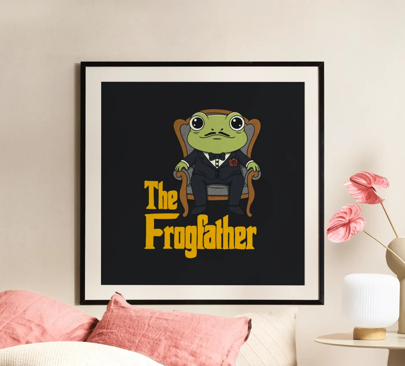 De kikkervader poster van Loobs