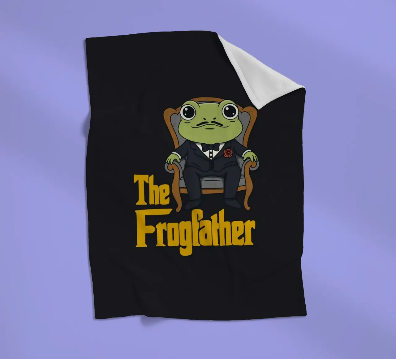 De kikkervader fleecedeken van Loobs