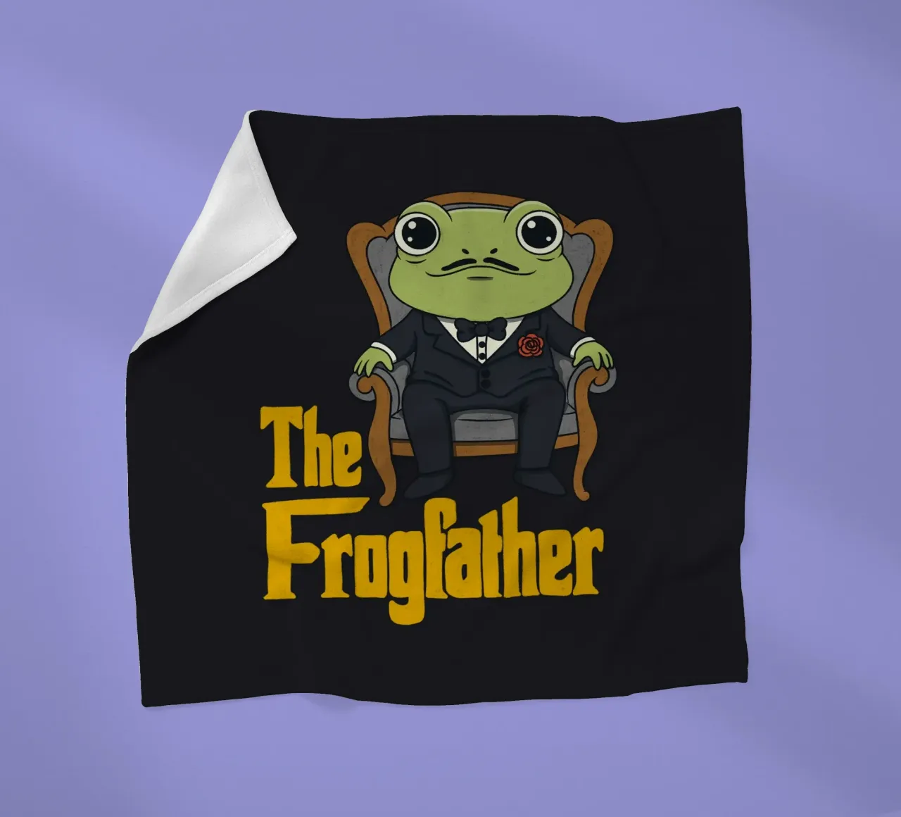 De kikkervader fleecedeken van Loobs