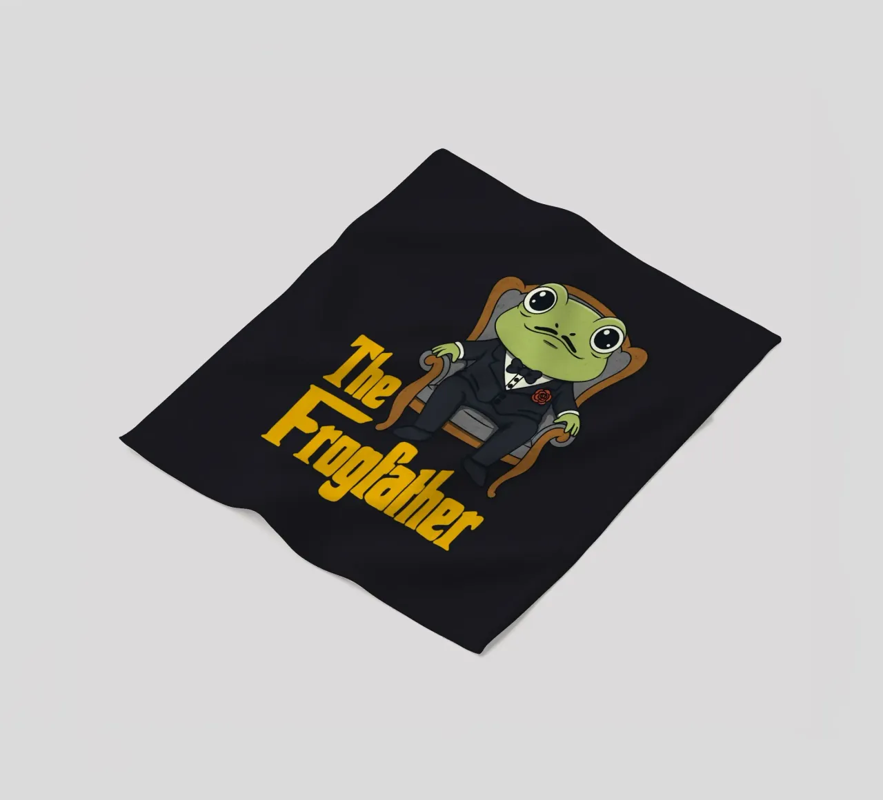 De kikkervader fleecedeken van Loobs