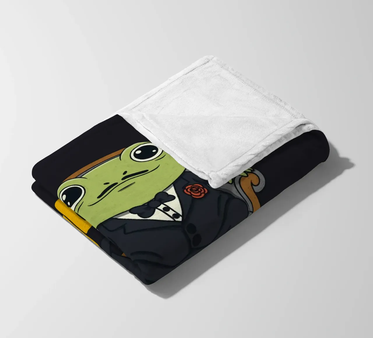 De kikkervader fleecedeken van Loobs