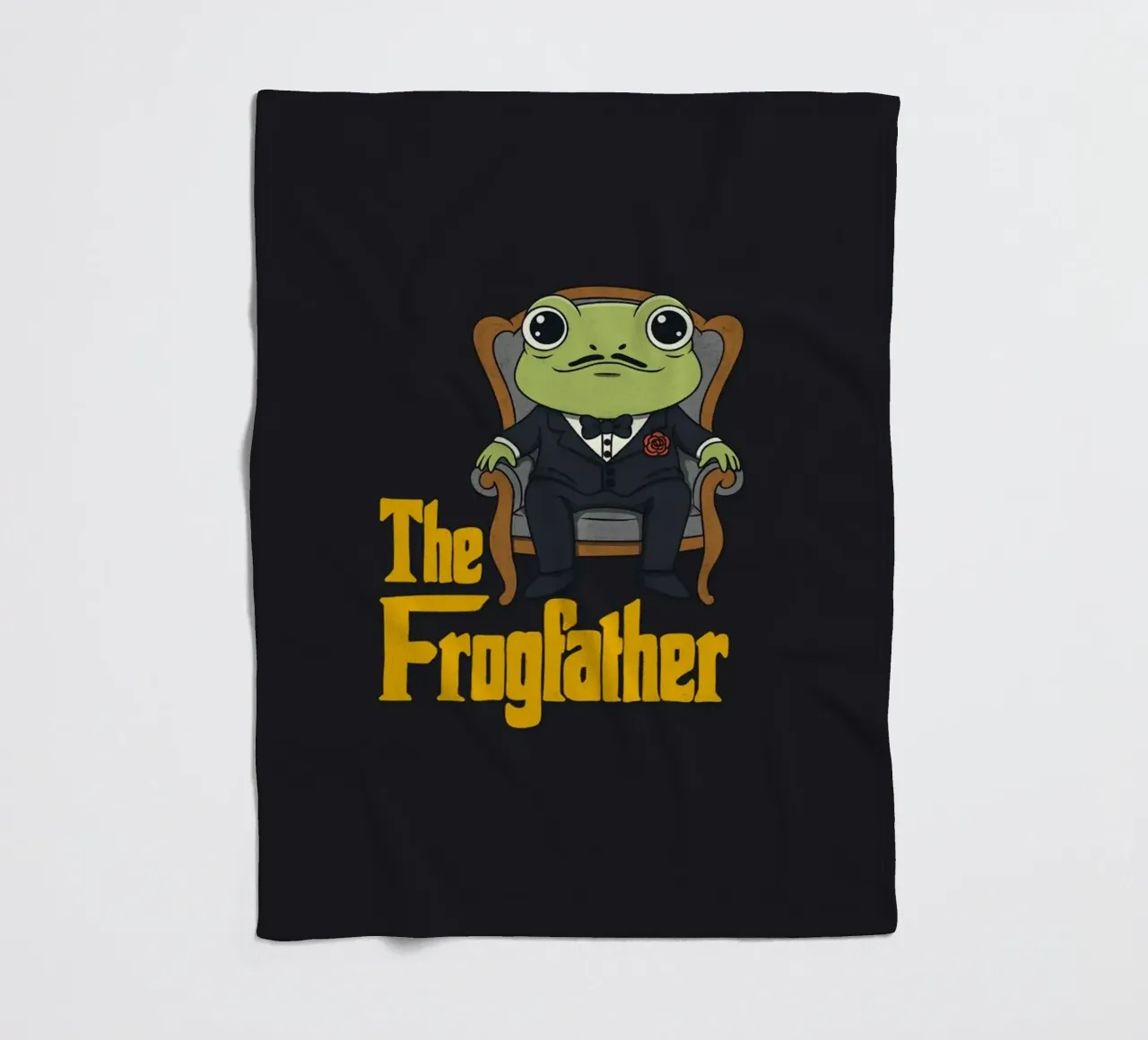 De kikkervader fleecedeken van Loobs