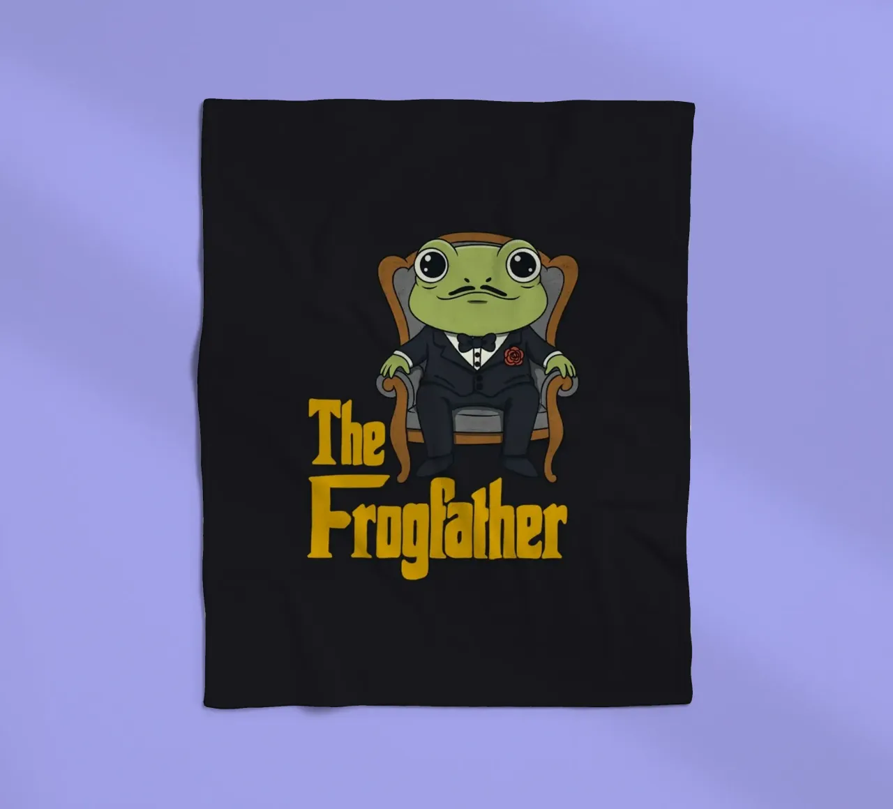 De kikkervader fleecedeken van Loobs