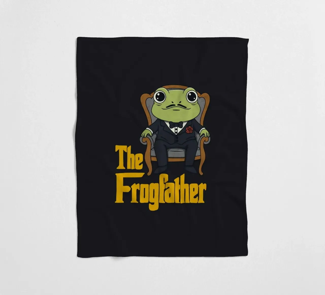 De kikkervader fleecedeken van Loobs