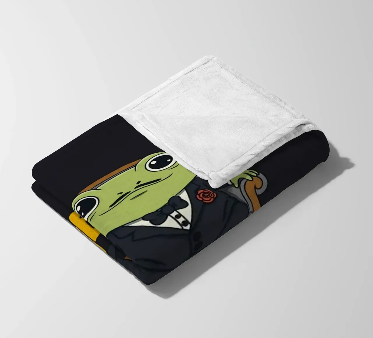 De kikkervader fleecedeken van Loobs