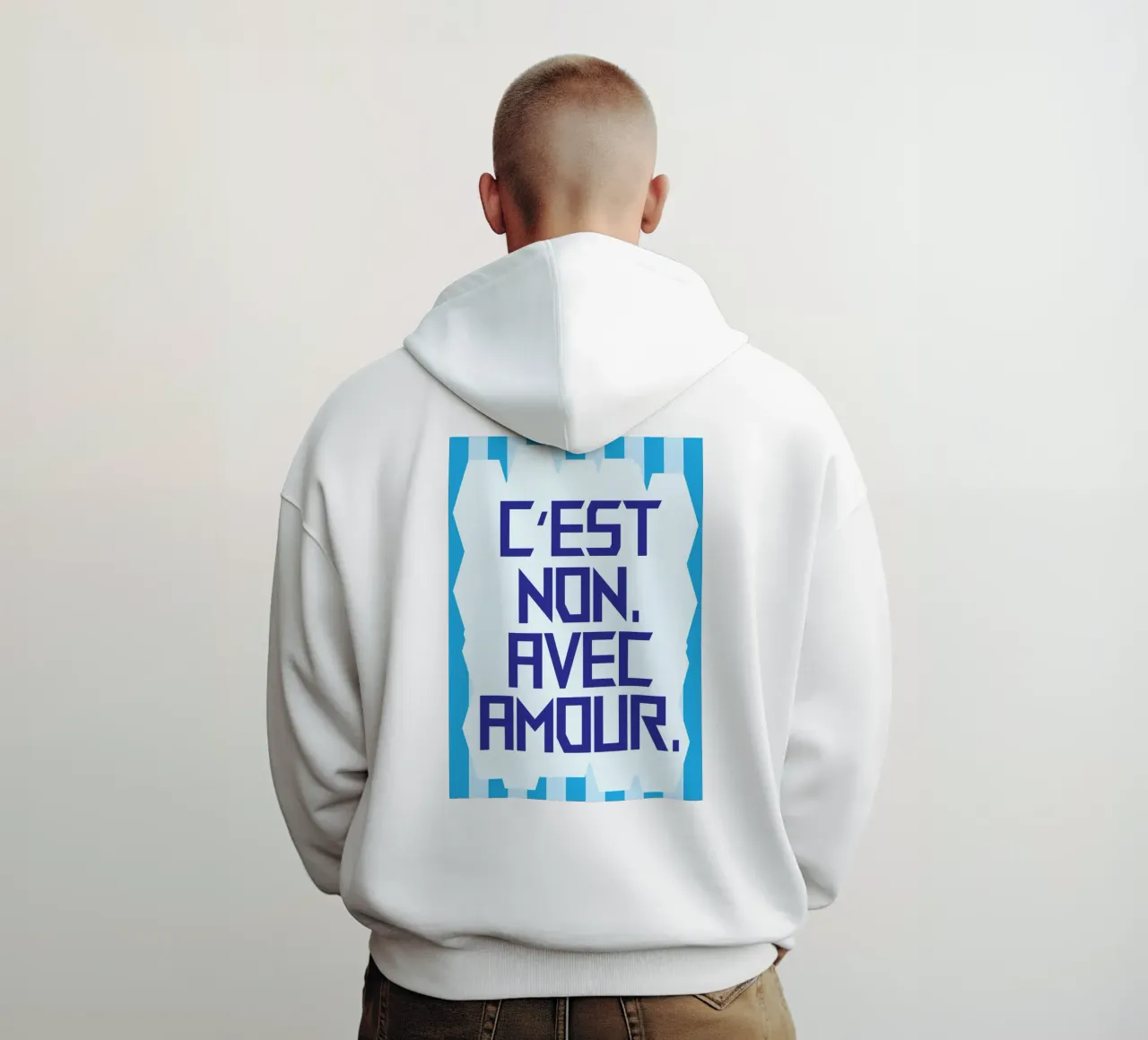 Non รจ con amore felpa con cappuccio da the gondils