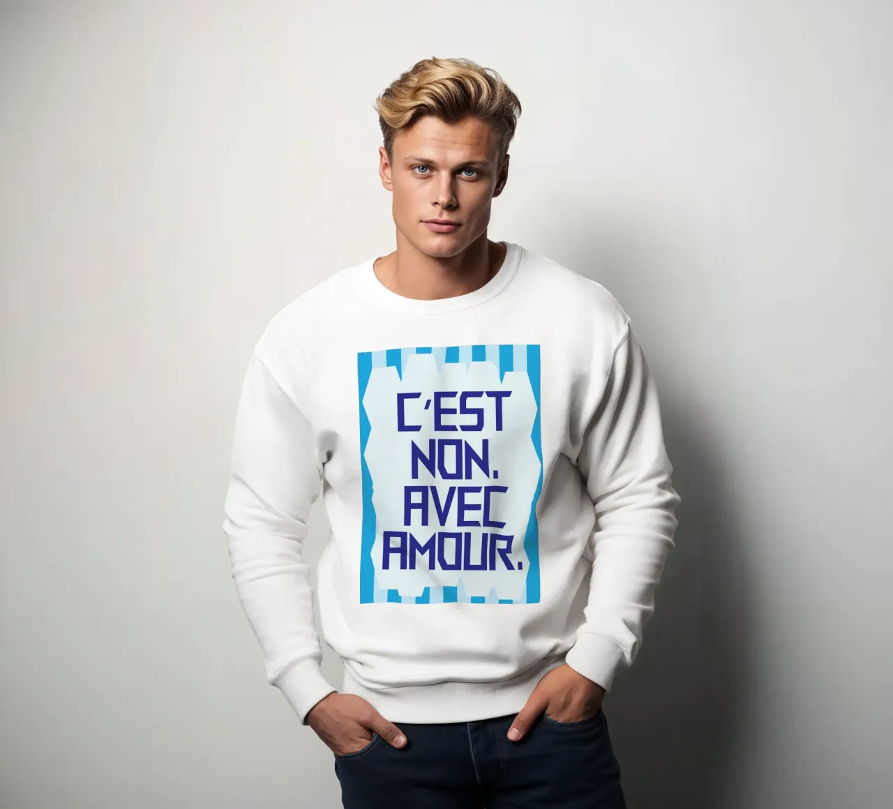 Non è con amore felpa da the gondils