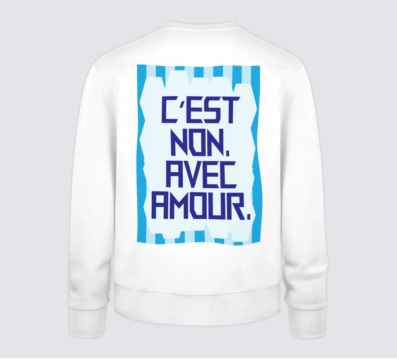 Non è con amore felpa da the gondils