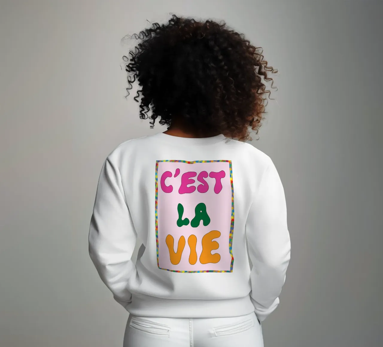 zo is het leven sweatshirt van the gondils