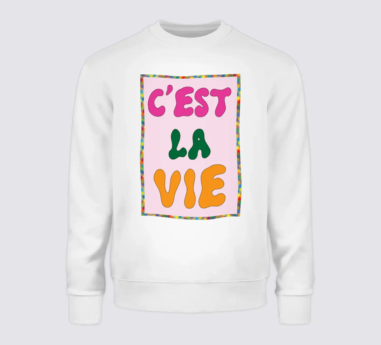 zo is het leven sweatshirt van the gondils