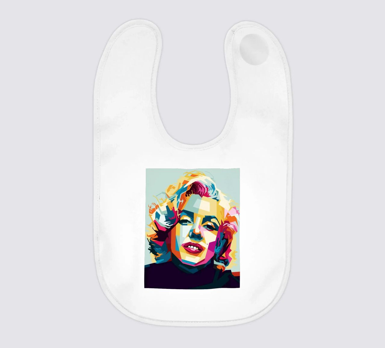 M Monroe Style WPAP Babylätzchen von SW Artwork