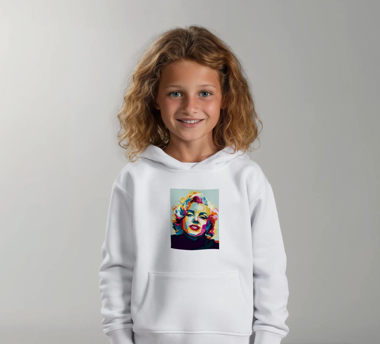 M Monroe Style WPAP felpa bambino con cappuccio da SW Artwork