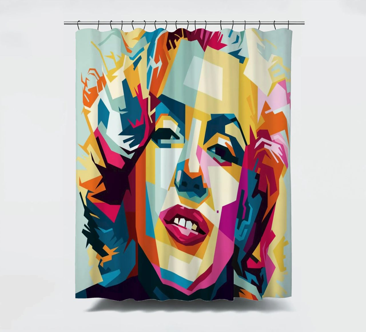 M Monroe Style WPAP tenda da doccia da SW Artwork