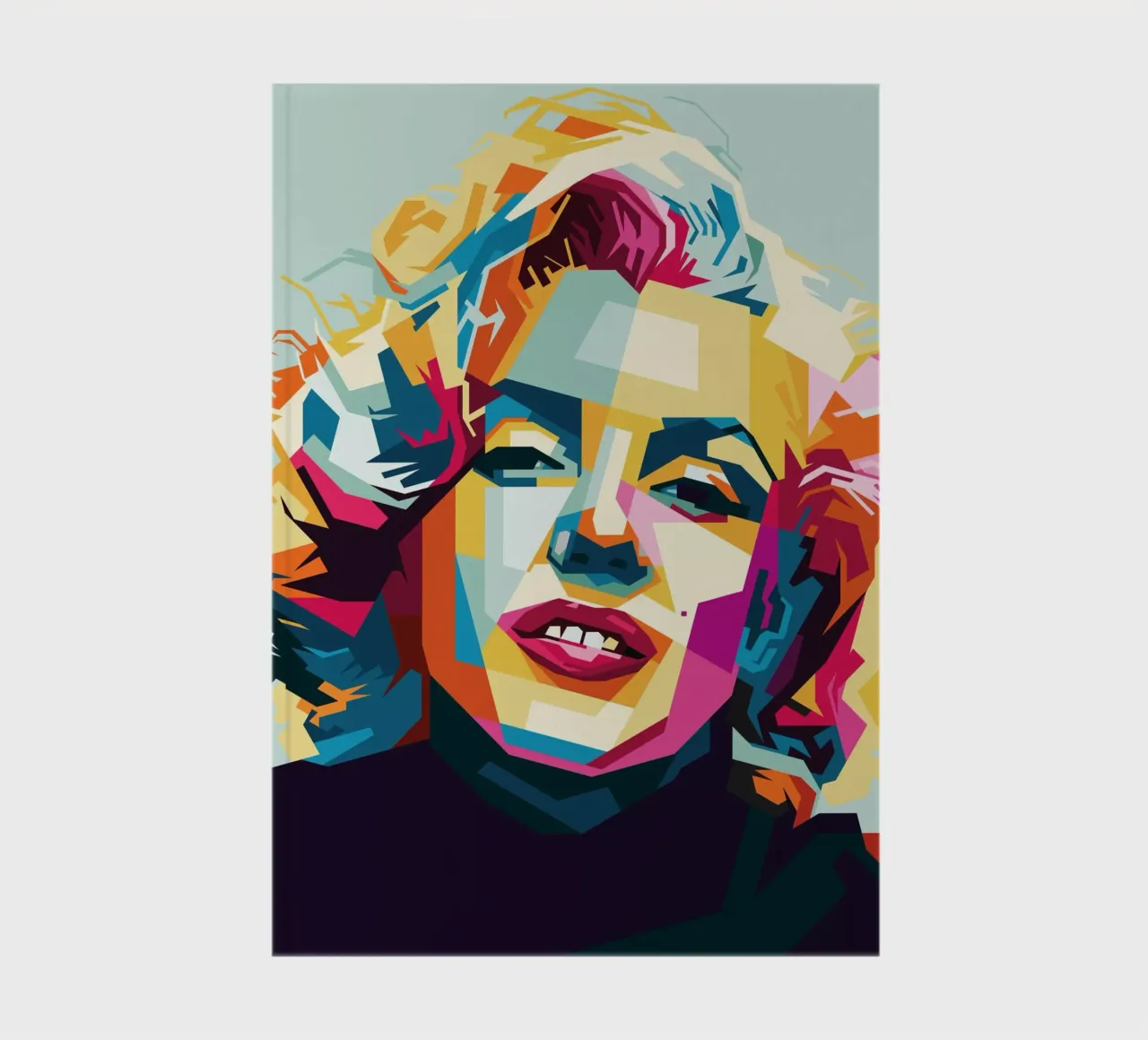 M Monroe Style WPAP diario da SW Artwork