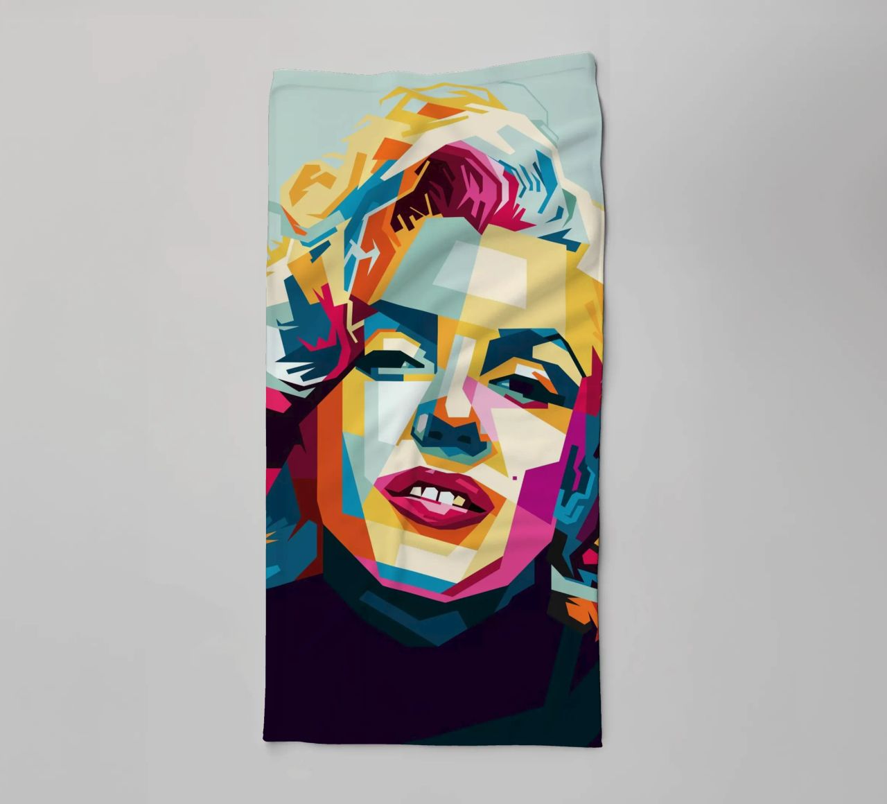M Monroe Style WPAP asciugamano da bagno da SW Artwork