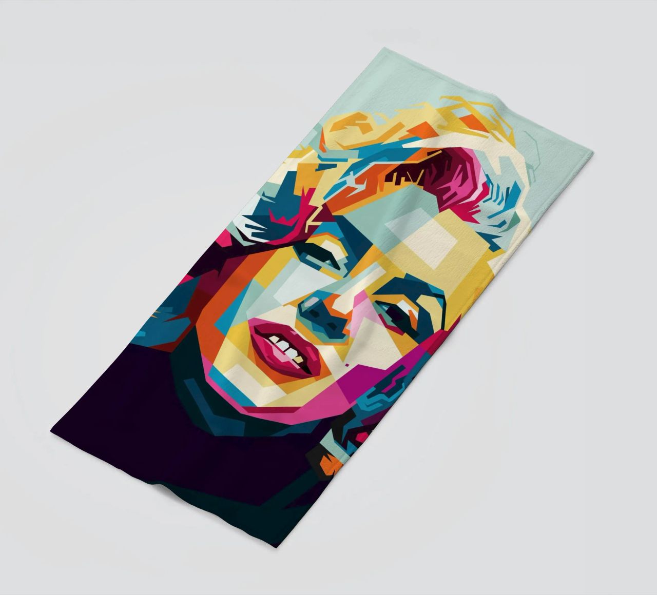 M Monroe Style WPAP telo mare da SW Artwork