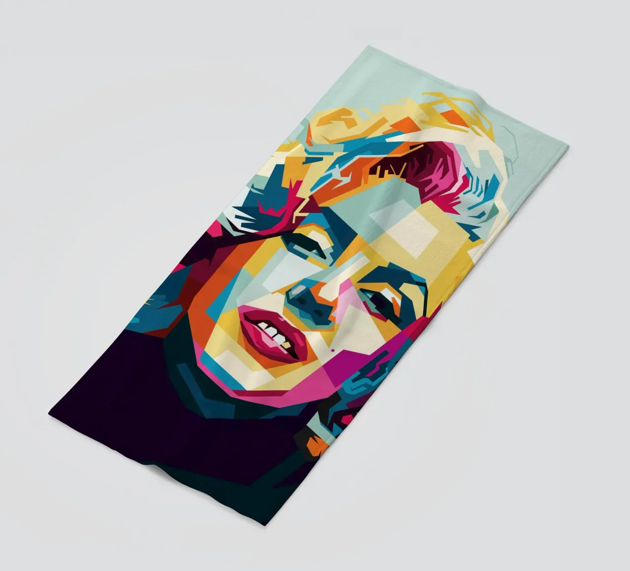 M Monroe Style WPAP toalla de playa de SW Artwork
