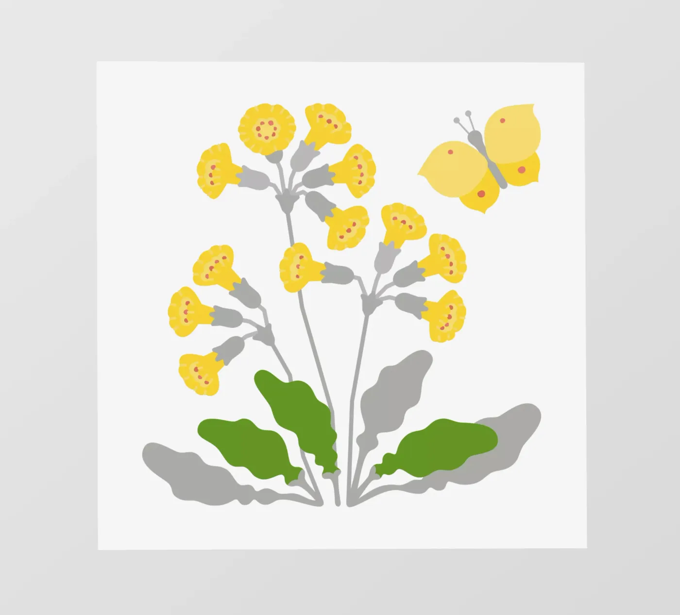 Cowslip pellicola backlit da Lidia Blomgren