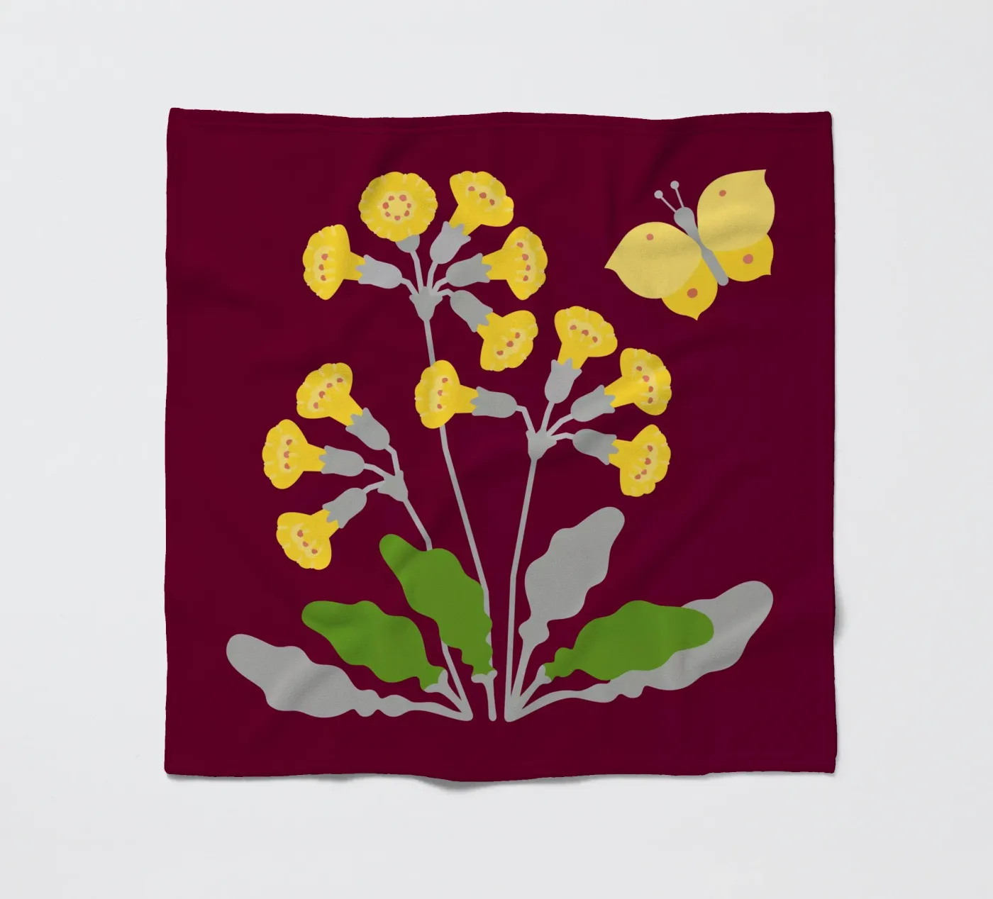 Cowslip fleecedeken van Lidia Blomgren